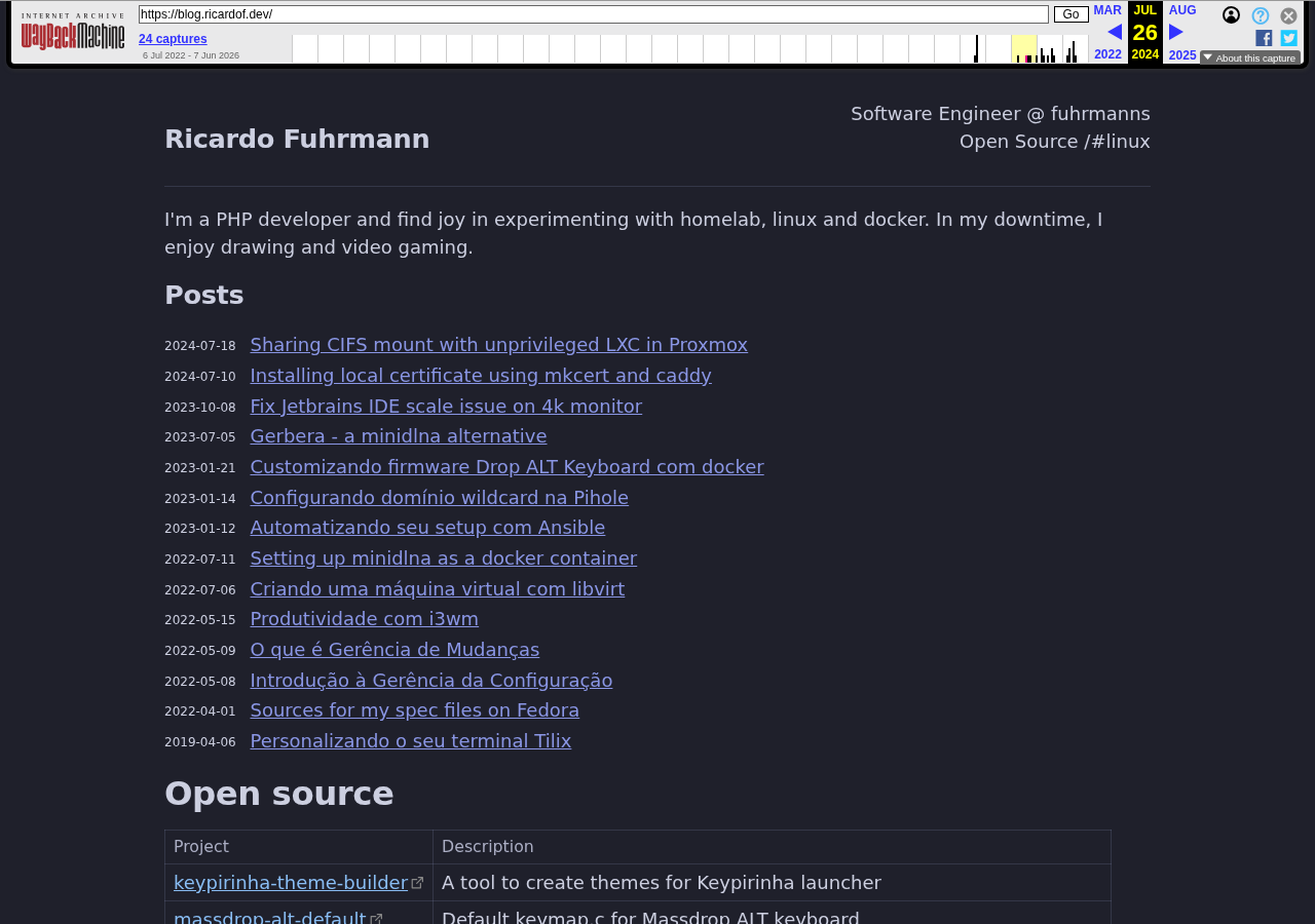 Blog homepage in 2024: Obsidian Digital Garden with graph view